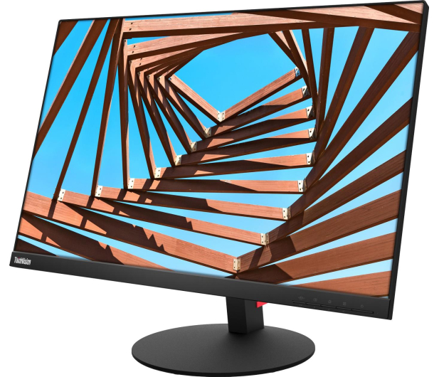 Lenovo ThinkVision T25d-10 czarny - 518152 - zdjęcie 2